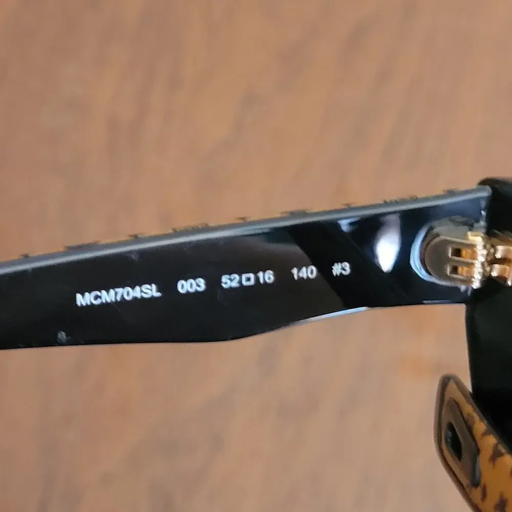 MCM MCM704SL 003 Sunglasses Women's Dark Brown Cat Eye 52x16x140